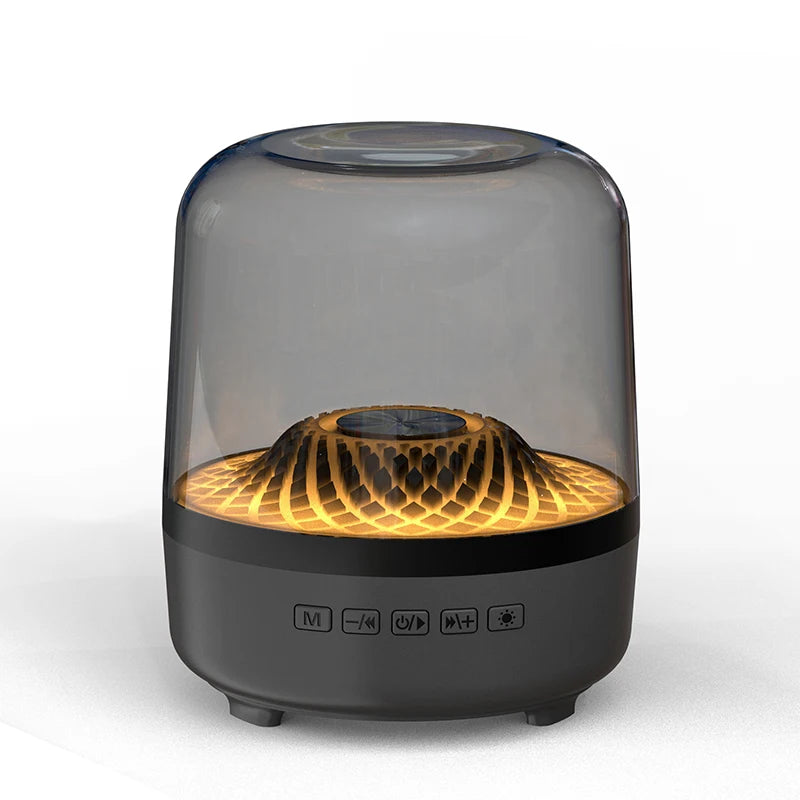 Glaze 5 Subwoofer Bluetooth 5.3 Audio Breathing Lamp Speakers Hi-Fi Acoustic Wireless Soundbar Portable Speaker for Home Theater